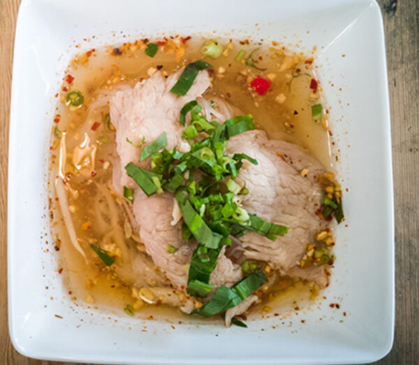 Chicken Thai clear soup